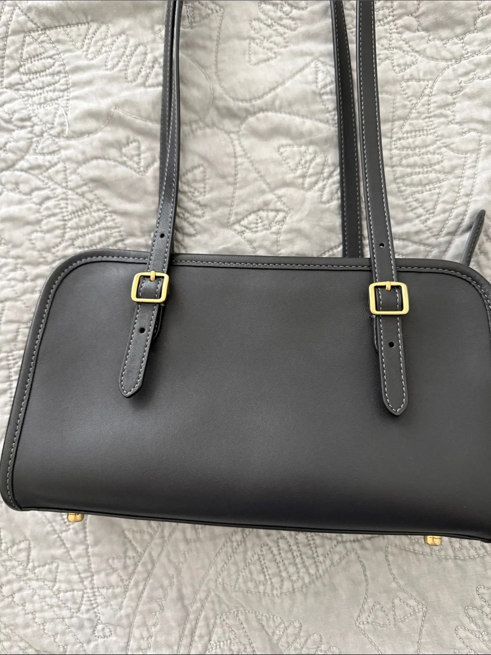 Coach swing zip double strap handbag - Picture 2 of 7